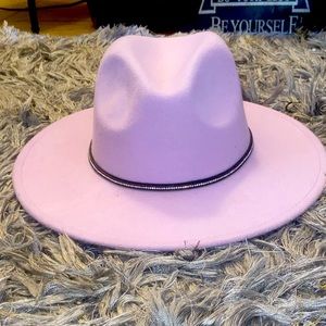 Lavender fedora Hat